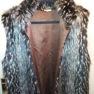 Couture faux fur Vest